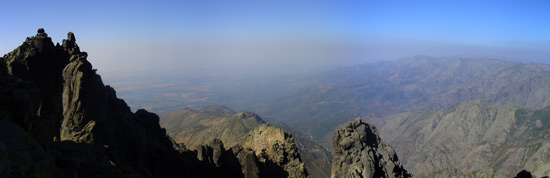 VIstas desde la cumbre del Almanzor